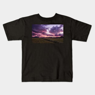 Scenic Sunset Over the Scenic Rim Kids T-Shirt